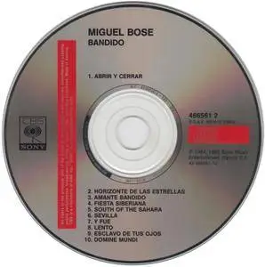 Miguel Bosé - Bandido (1984) [1992, Reissue]