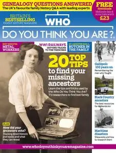 Who Do You Think You Are? – April 2015