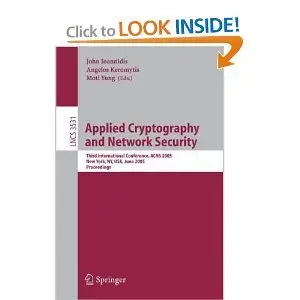 Applied Cryptography and Network Security