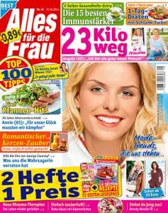 Alles für die Frau – 31. Oktober 2014