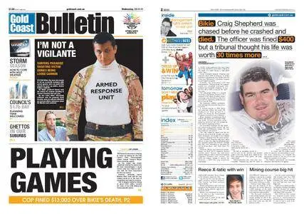 The Gold Coast Bulletin – November 23, 2011