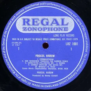 Procol Harum - Procol Harum (Regal Zonophone 1967) 24-bit/96kHz Vinyl Rip