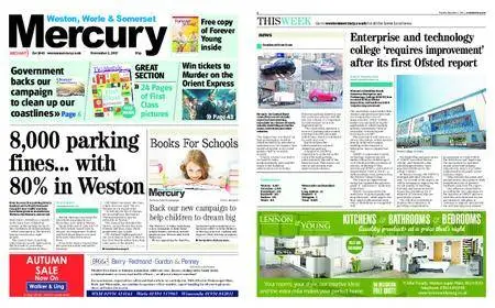 Weston, Worle & Somerset Mercury – November 02, 2017