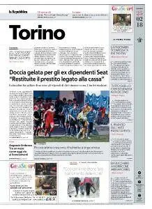 la Repubblica Torino - 25 Febbraio 2018