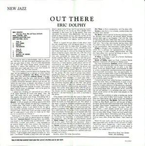 Eric Dolphy - Out There (1960) {Prestige New Jazz Japan VICJ-23635 rel 1991}