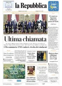 la Repubblica - 5 Dicembre 2019