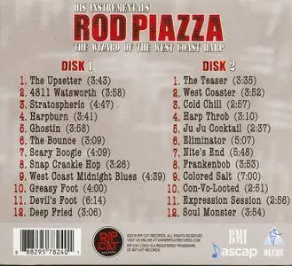 Rod Piazza - His Instrumentals (2CD) (2018)