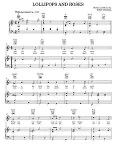 Lollipops And Roses - Herb Alpert, Herb Alpert & The Tijuana Brass, Jack Jones (Piano-Vocal-Guitar)