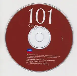 Various Artists - 101 Guitar (2016) {6CD Box Set Decca 478 3655 rel 2012}