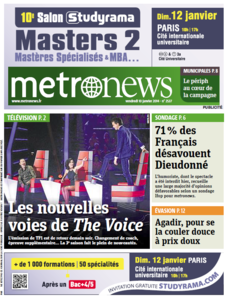 Metro [France - Paris], 10. Januar 2014