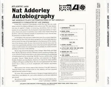 Nat Adderley - Autobiography (1966) {2012 Japan Jazz Best Collection 1000 Series 24bit WPCR-27011}