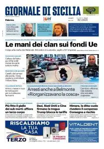 Giornale di Sicilia Palermo - 16 Gennaio 2020