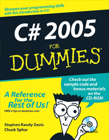 Wiley C# 2005 for Dummies (2006) With CD-ROM