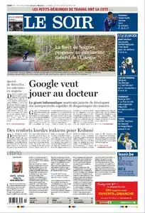 Le Soir du 30 Octobre 2014