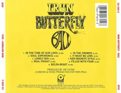 Iron Butterfly - Ball (1969)