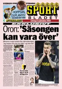 Sportbladet – 03 september 2022