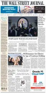 The Wall Street Journal  October 27 2016