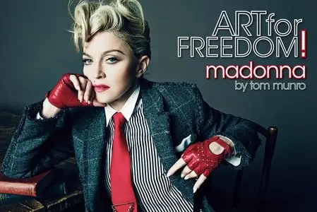 Madonna - Tom Munro Photoshoot 2014