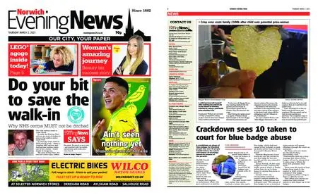 Norwich Evening News – March 02, 2023