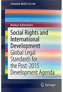 Social Rights and International Development: Global Legal Standards for the Post-2015 Development Agenda