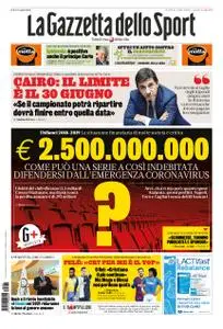 La Gazzetta dello Sport Roma – 26 marzo 2020