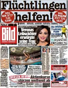 Bild Zeitung - 25 August 2015