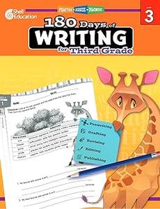 180 Days of Writing for Third Grade - An Easy-to-Use Third Grade Writing Workbook to Practice and Improve Writing Skills