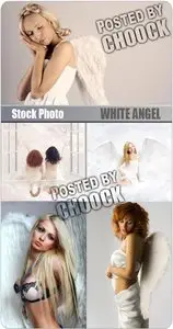 White angel - Stock Photo