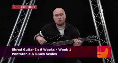 Lick Library - Shred Guitar In 6 Weeks - DVD/DVDRip (2010) [Repost]