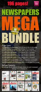 GraphicRiver - 10 Newspapers Mega Bundle
