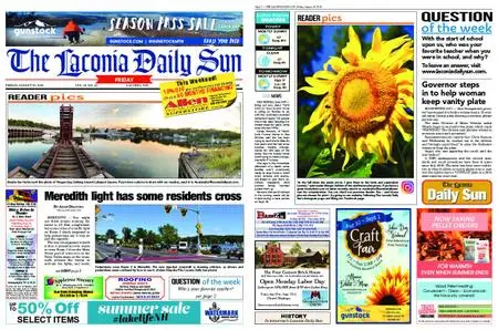 The Laconia Daily Sun – August 30, 2019