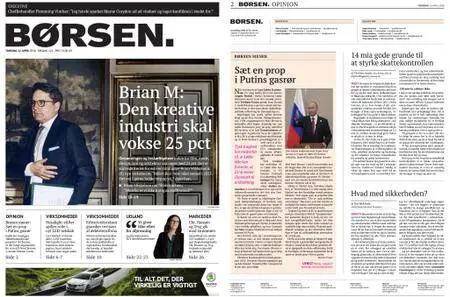 Børsen – 12. april 2018