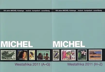 Michel-Kataloge: Übersee Band 5 Westafrika Bd 1-2, 2011