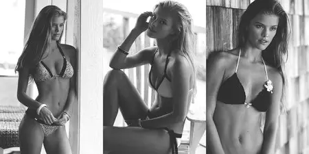 Nina Agdal - Banana Moon Swimwear Spring/Summer 2014 Outtakes by Fred Raynaud