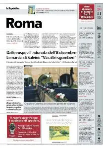 la Repubblica Roma - 30 Novembre 2018