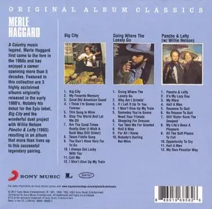 Merle Haggard - Original Album Classics (2012) {3CD Box Set, Epic--Sony Music 886919685626 rec 1981-1983}