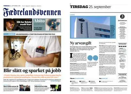 Fædrelandsvennen – 25. september 2018