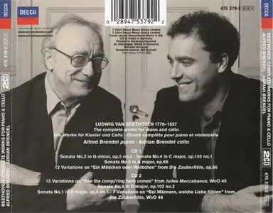 Beethoven - Complete Cello & Piano Works [Brendel] 2CD