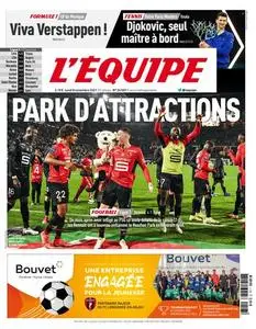 L’equipe du Lundi 8 Novembre 2021