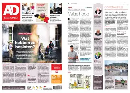 Algemeen Dagblad - Alphen – 21 april 2020