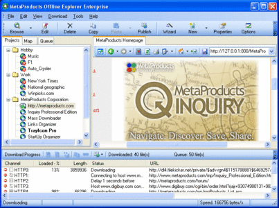 MetaProducts Offline Explorer Enterprise 5.2.2828