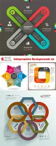 Vectors - Infographics Backgrounds 20