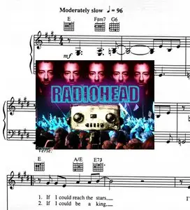 Radiohead Sheet Music For Piano, Guitare, paroles