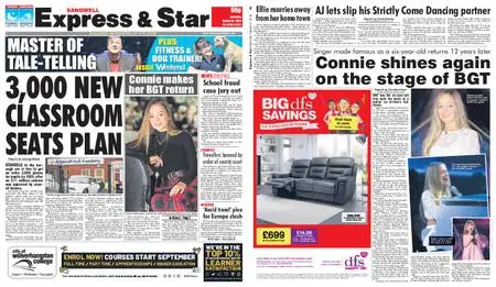 Express and Star Sandwell Edition – August 31, 2019