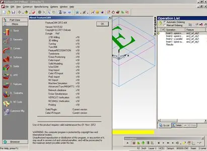 Delcam FeatureCam 2012 R3 SP6