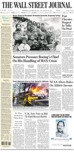 The Wall Street Journal – 30 October 2019