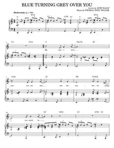 Blue Turning Grey Over You - Fats Waller, Louis Armstrong (Piano Vocal)