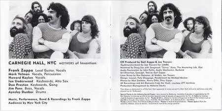Frank Zappa & The Mothers Of Invention - Carnegie Hall 1971 (2011) {4CD Box Set Vaulternative Records VR 2011-1}