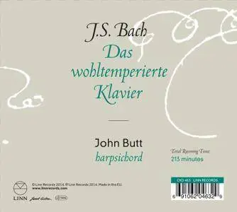 John Butt  - J.S. Bach: Das Wohltemperierte Klavier (2014) [Official Digital Download 24/192]