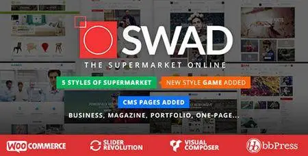 ThemeForest - Responsive Supermarket Online Theme - Oswad v1.3.1 - 9001623